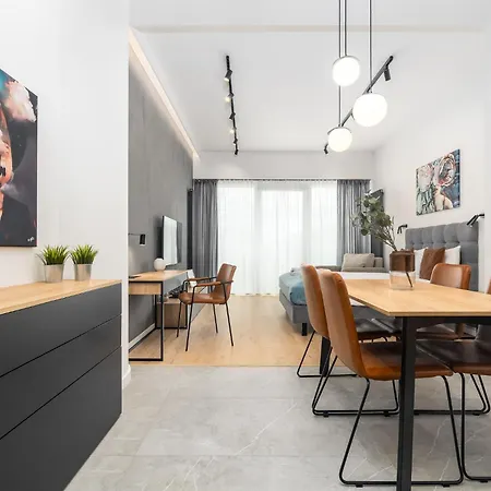 Margi Ether Lux Pool Balcony Lejlighed Stettin